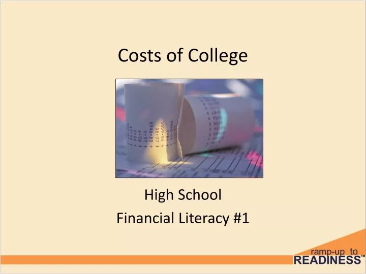 costs of college