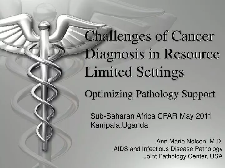 challenges of cancer diagnosis in resource limited settings