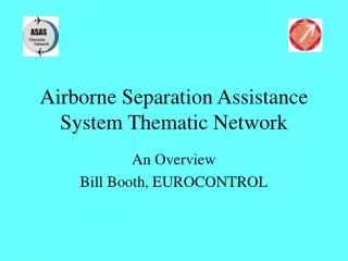 Airborne Separation Assistance System Thematic Network