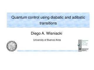Quantum control using diabatic and adibatic transitions