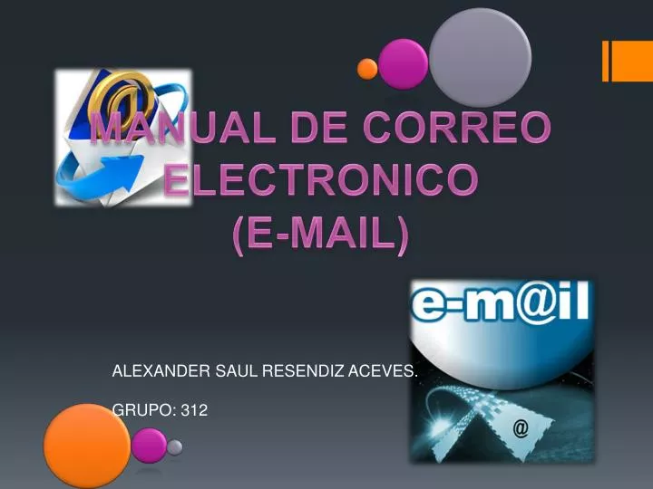 manual de correo electronico e mail