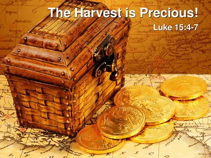 the harvest is precious