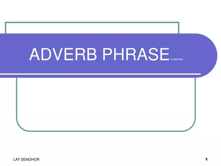 adverb phrase 016940392