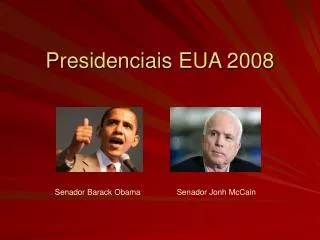 presidenciais eua 2008