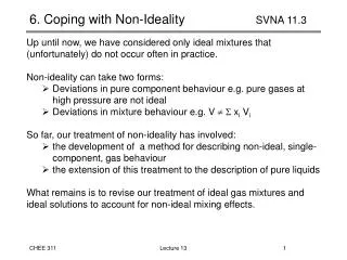 6. Coping with Non-Ideality		 SVNA 11.3