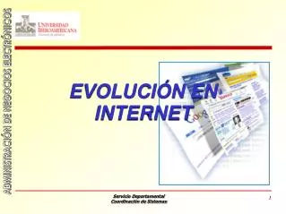 evoluci n en internet