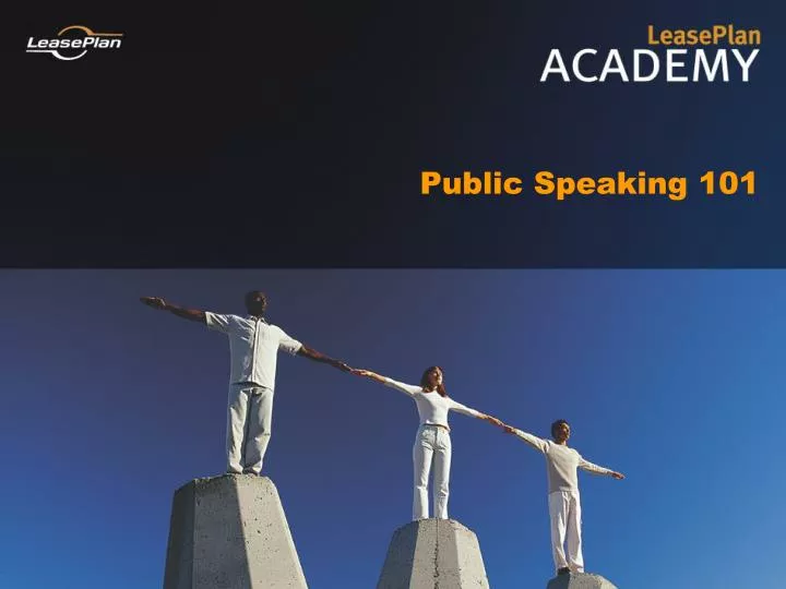 public speaking 101