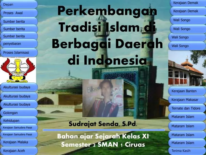 perkembangan tradisi islam di berbagai daerah di indonesia