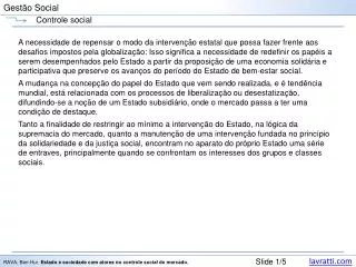 gest o social