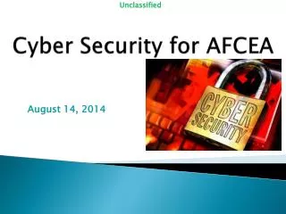 Cyber Security for AFCEA