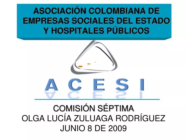 asociaci n colombiana de empresas sociales del estado y hospitales p blicos