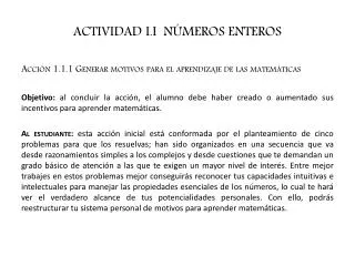 actividad i i n meros enteros