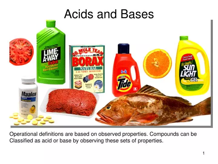 acids and bases