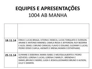 equipes e apresenta es 1004 ab manha