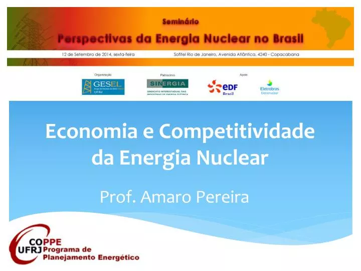 economia e competitividade da energia nuclear