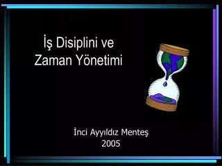 disiplini ve zaman y netimi