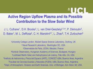 Active Region Upflow Plasma and its Possible Contribution to the Slow Solar Wind