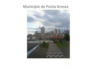 munic pio de ponta grossa