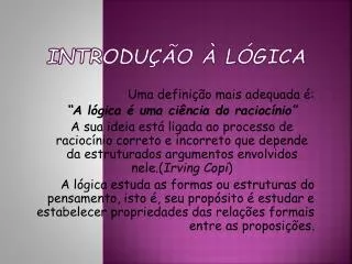 introdu o l gica