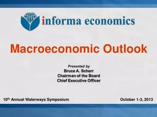 Macroeconomic Outlook