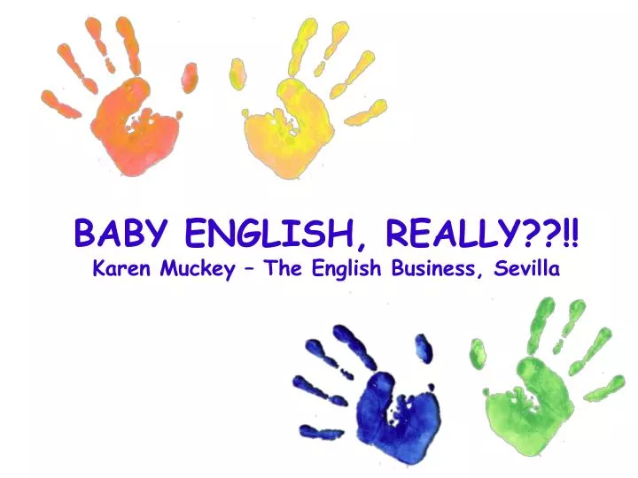 baby english really karen muckey the english business sevilla