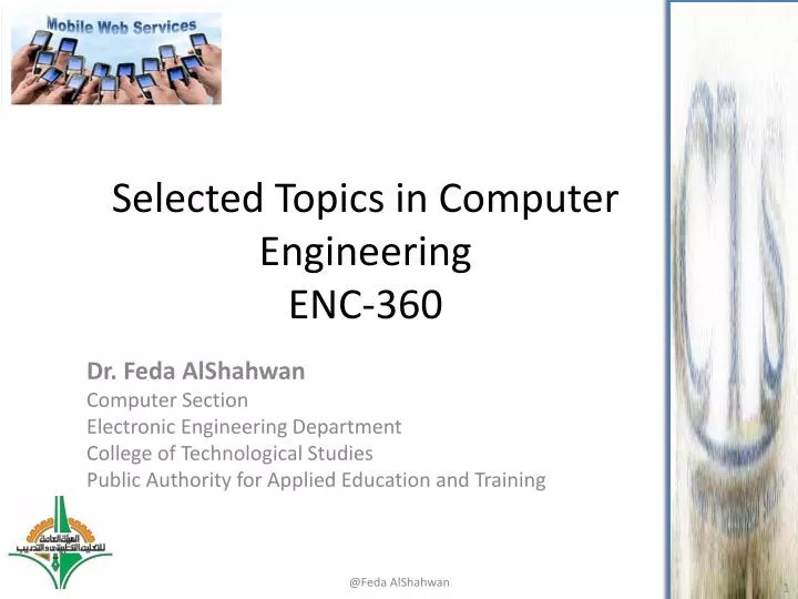 selected topics in computer engineering enc 360