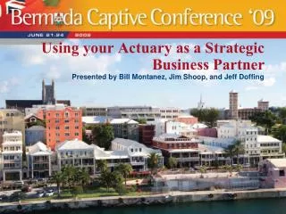 Using your Actuary as a Strategic Business Partner