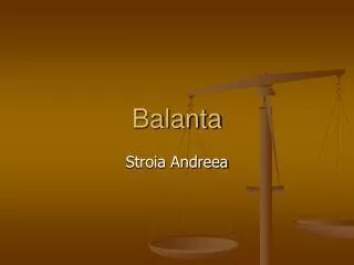 balanta