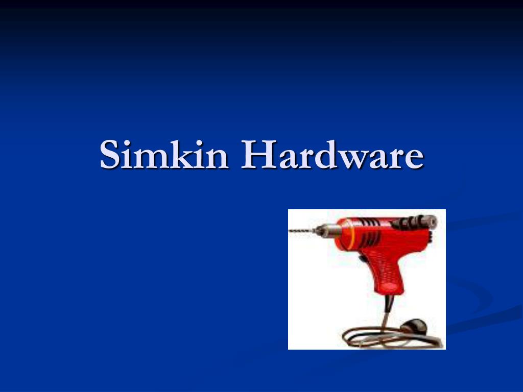 Simkin Wareham PPT - Optimizing Inventory Management for ACE Model 89 Electric Drill ...
