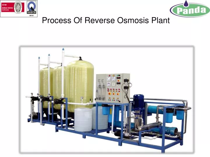 process of reverse osmosis plant