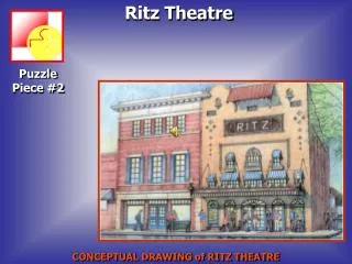 CONCEPTUAL DRAWING of RITZ THEATRE