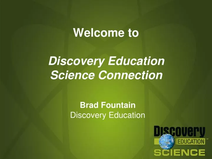 welcome to discovery education science connection