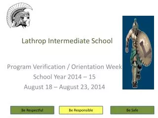 Lathrop Intermediate School