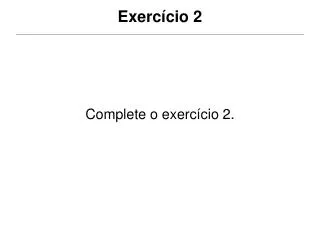 exerc cio 2