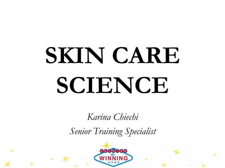 skin care science