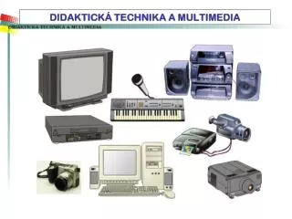 didaktick technika a multimedia