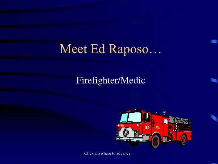 meet ed raposo