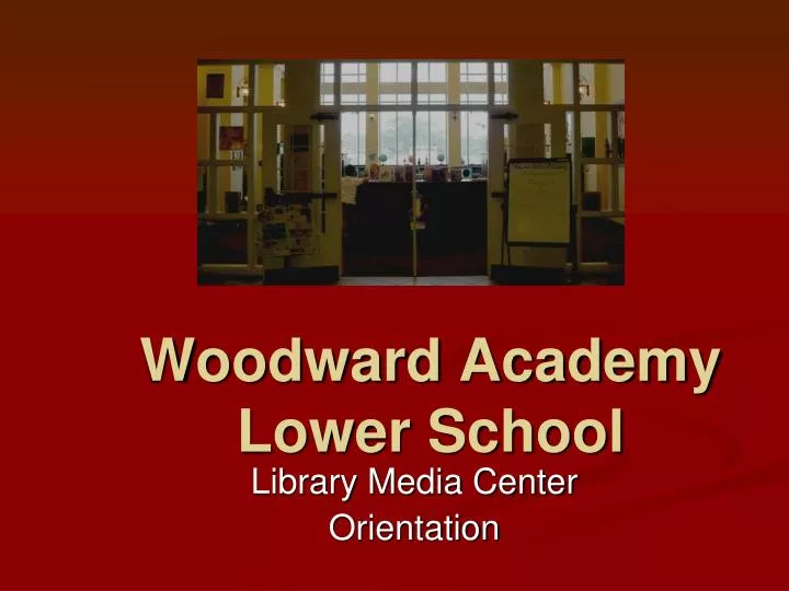 woodward academy lower school