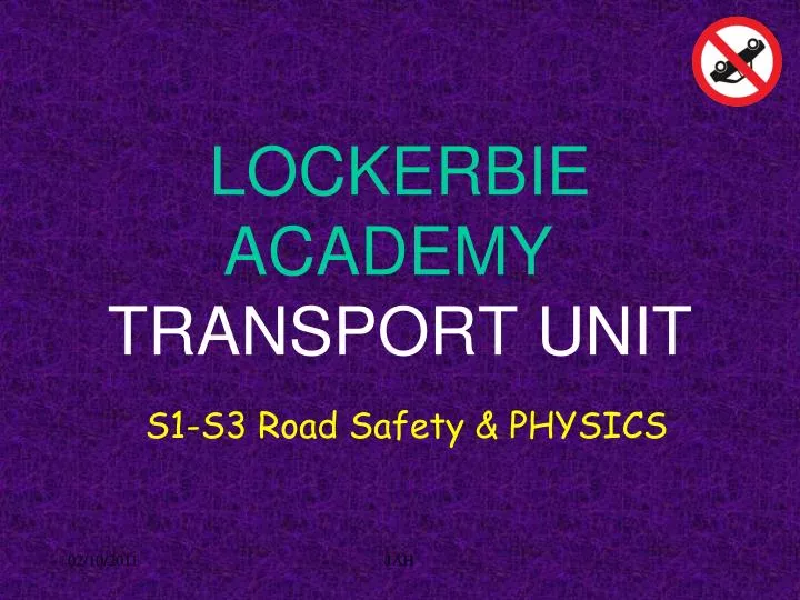 lockerbie academy transport unit