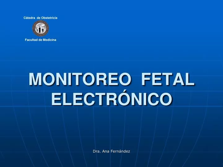 monitoreo fetal electr nico