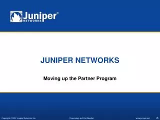 JUNIPER NETWORKS