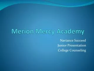 Merion Mercy Academy