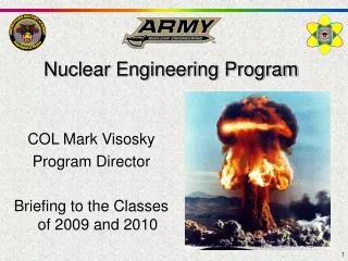 Nuclear Engineering Program
