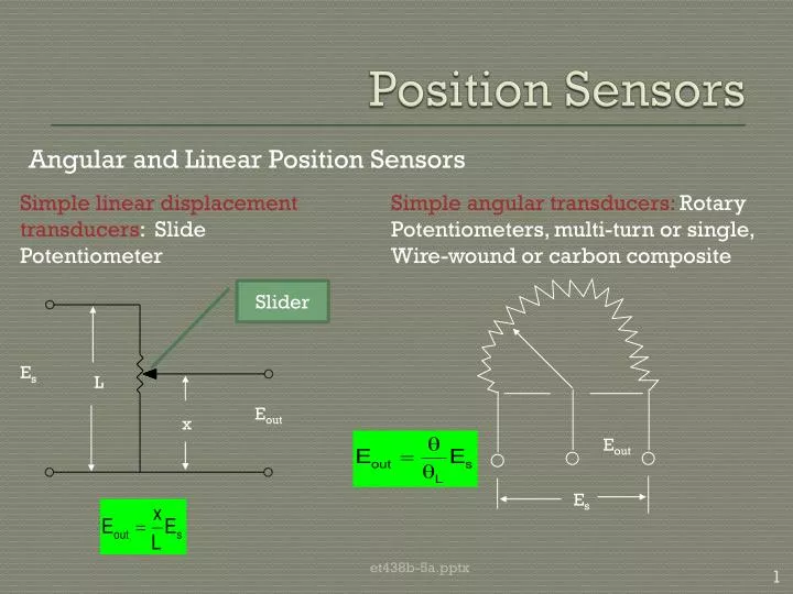 position sensors