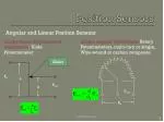 Position Sensors - slide 1