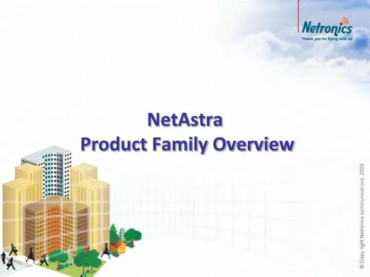 netastra product family overview