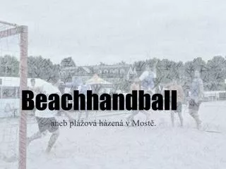 b eachhandball