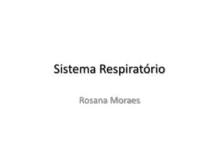 sistema respirat rio
