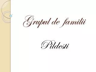 grupul de familii