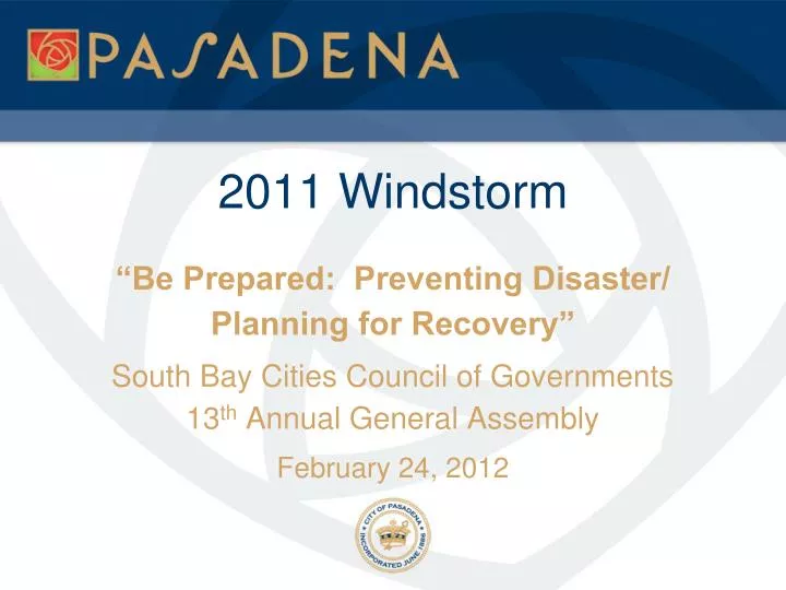 2011 windstorm
